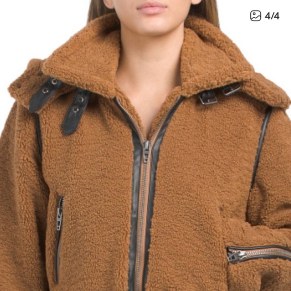 BLANK NYC Sherpa Moto Jacket - Picture 5 of 8